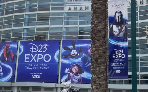 D23 Expo 2022 Entrance - Anaheim Convention Center