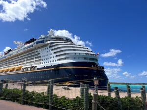 Disney Dream at Castaway Cay dock